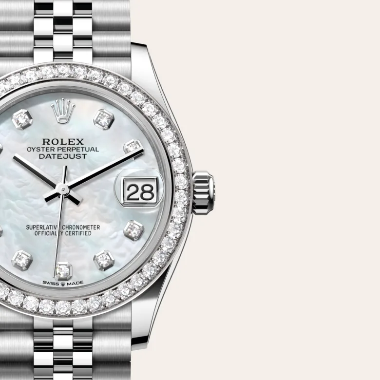 Shop the Rolex Watch M278384RBR-0008 | Clarkes Jewelers